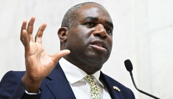 File photo dated 11/09/24 of Foreign Secretary David Lammy at a press conference during a visit with US Secretary of State, Antony Blinken, to Kyiv in Ukraine. The Foreign Secretary will repeat calls for de-escalation in the Middle East during a visit to the region. Issue date: Wednesday October 9, 2024.