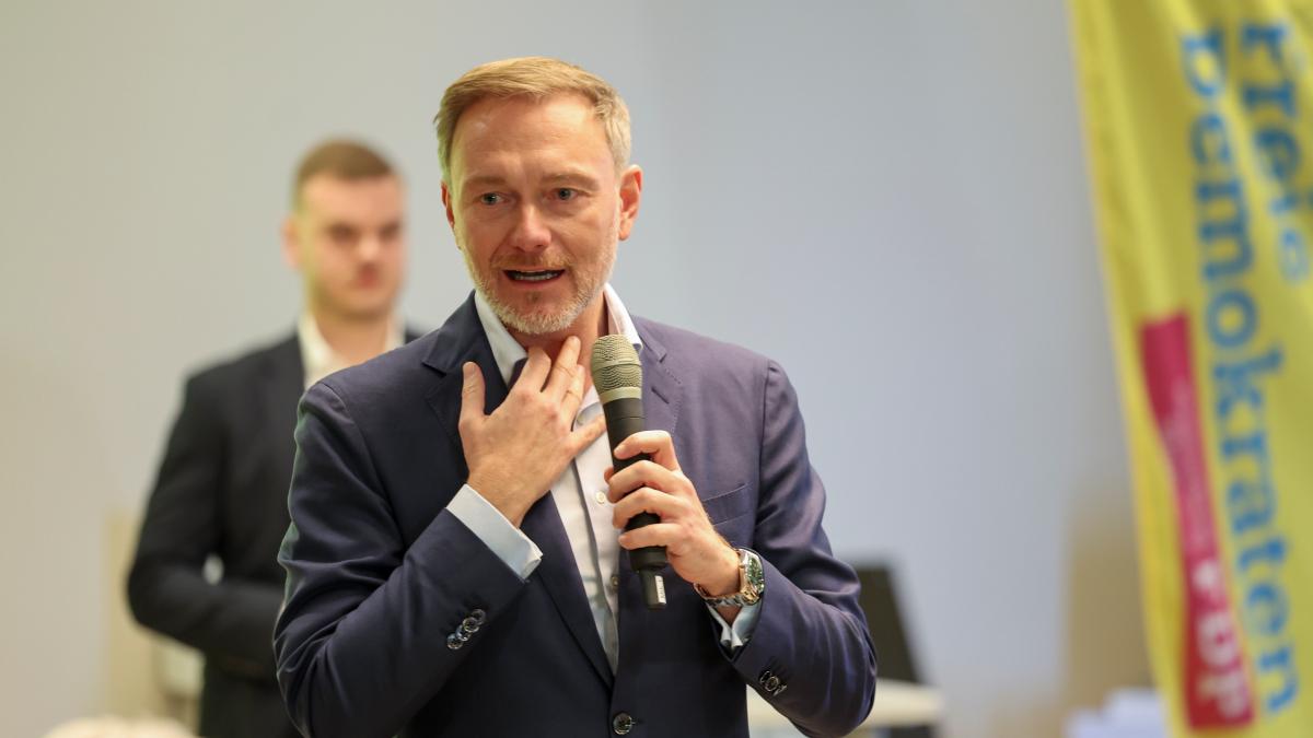 „Die Grünen machen die AfD vorsätzlich stark“, sagt Lindner