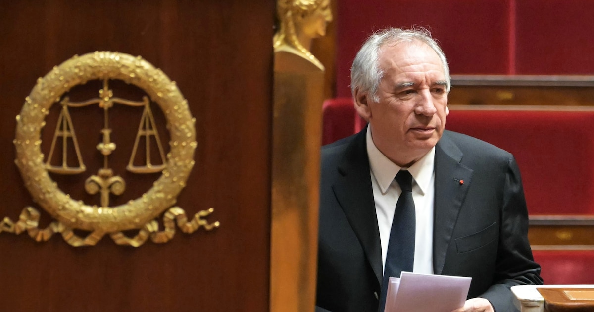 Le Premier ministre François Bayrou le 3 février 2025 à l'Assemblée nationale à Paris