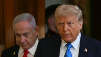 Donald Trump et Benjamin Netanyahu, le 4 février 2025 à la Maison Blanche