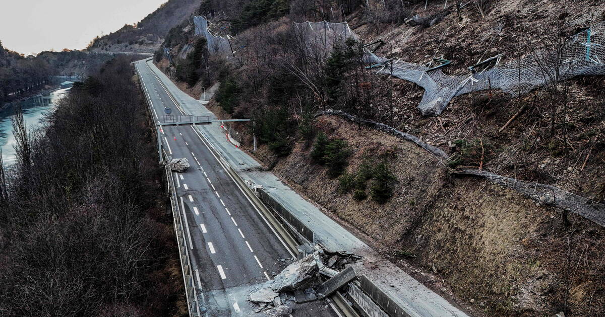 Eboulement en Savoie : la RN90 rouverte au moins sur une voie dès vendredi