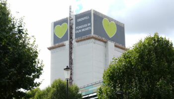 Grenfell Tower in west London. The long-running inquiry's second report, which will be published on Wednesday, will present findings on how the west London tower block came to be in a condition which allowed the flames to spread so quickly, claiming the lives of 72 people. Picture date: Tuesday September 3, 2024.