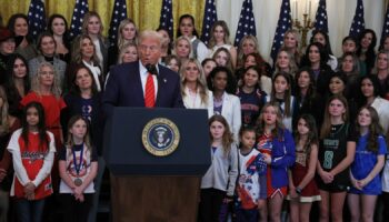 Trump signs executive order banning trans women from female sports