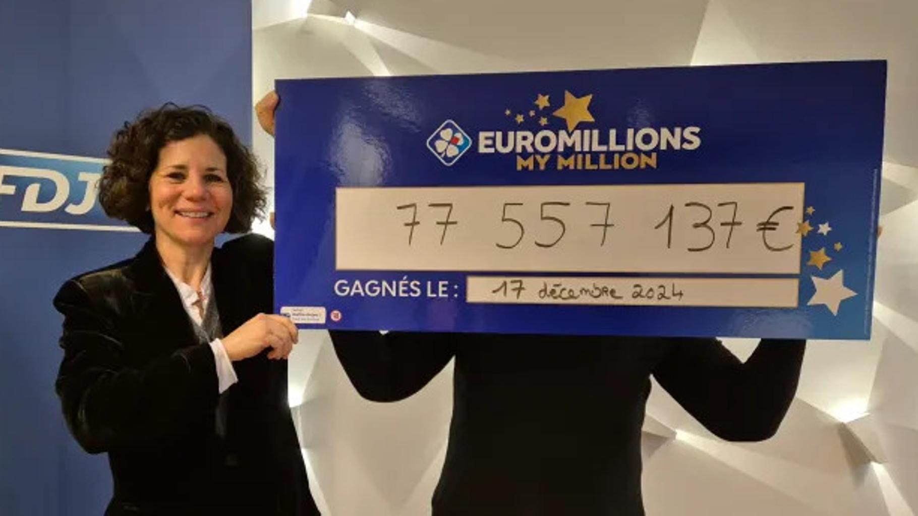 À l’Euromillions, cette Française remporte plus de 77 millions d’euros après avoir raté le jackpot