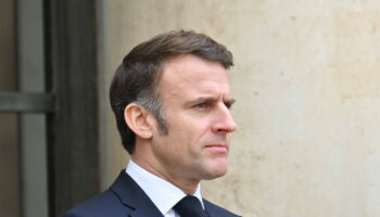 Un tableau le montrant mort indigne Macron, il porte plainte