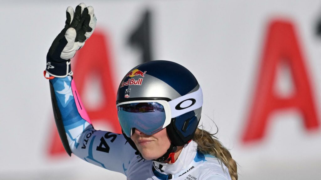 Lindsey Vonn abandonne sur le Super-G aux Mondiaux de ski alpin à Saalbach en Autriche