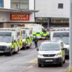 EMBARGOED TO 0001 TUESDAY FEBRURY 4 Ambulances outside the Accident and Emergency Department at the Victoria Hospital in Kirkcaldy, Fife. Finance Secretary Shona Robison visited the National Treatment Centre at the hospital to see the impact the centre has had on NHS delivery in the area, a key theme of the 2025-26 Budget. Picture date: Monday February 3, 2025.