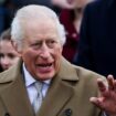 Britain's King Charles waves on the day he attends the Royal Family's Christmas Day service at St. Mary Magdalene's church, as the Royals take residence at the Sandringham estate in eastern England, Britain December 25, 2024. REUTERS/Toby Melville