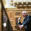 François Bayrou au Sénat, à Paris, le 15 janvier 2025