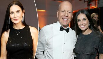 Demi Moore ‘shows up’ for Bruce Willis with weekly visits as he battles dementia