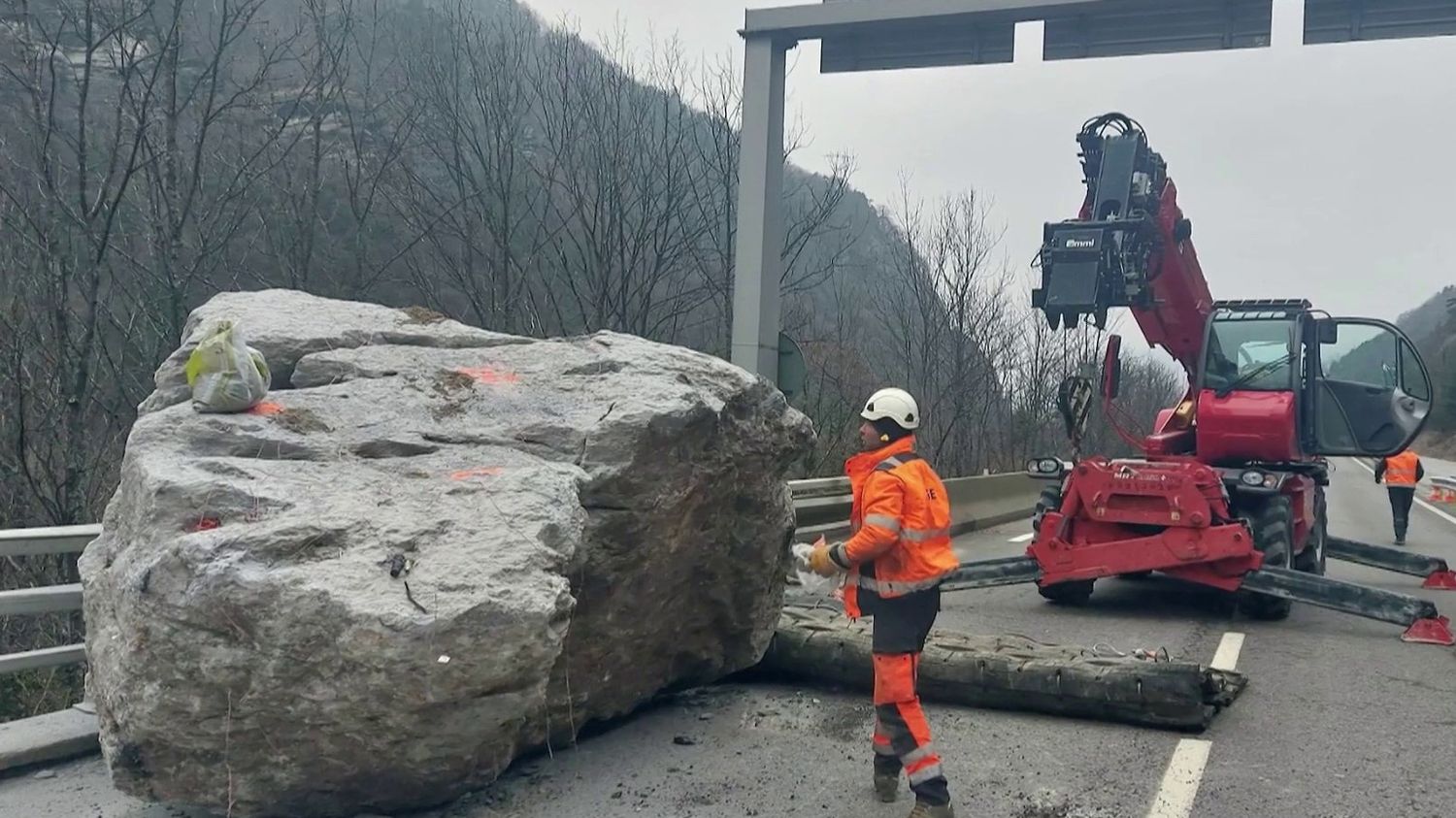 Éboulement en Savoie : la route a pu rouvrir à temps pour les vacances d'hiver