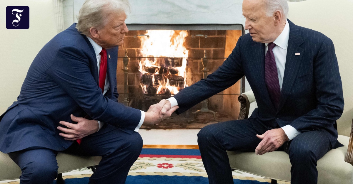 Liveblog USA unter Trump: Biden soll Sicherheitsfreigabe verlieren