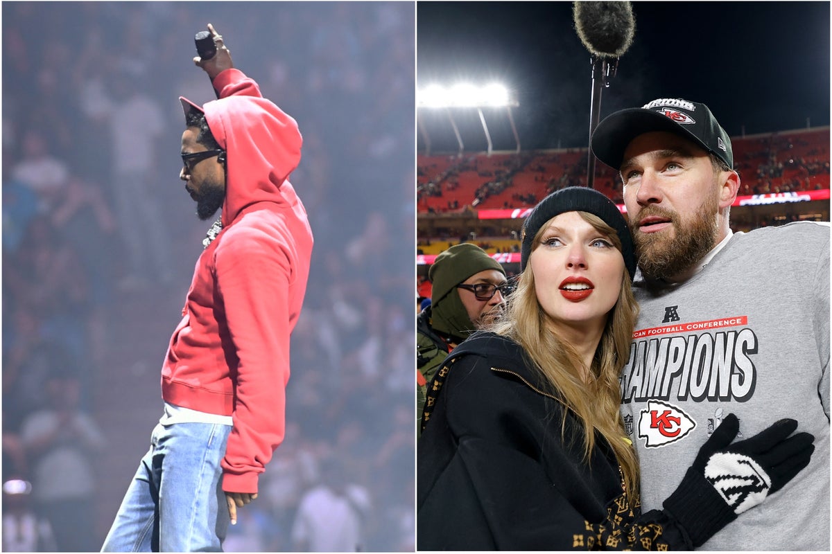 Super Bowl 2025 live: Kendrick Lamar to headline halftime show as Taylor Swift cheers on Travis Kelce