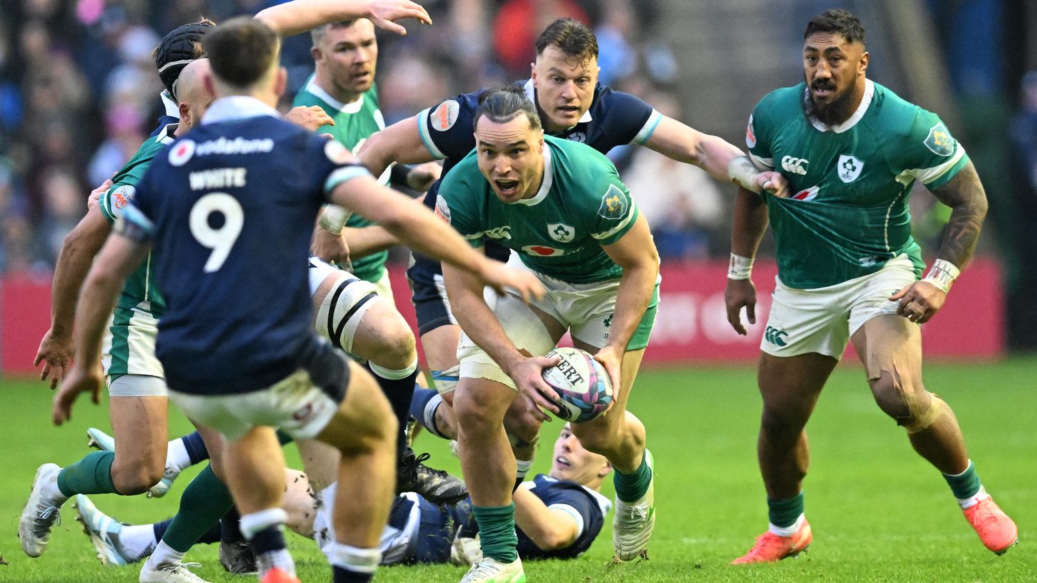 Six nations : l'Irlande dernière équipe en lice pour réaliser le Grand Chelem après sa victoire probante en Ecosse