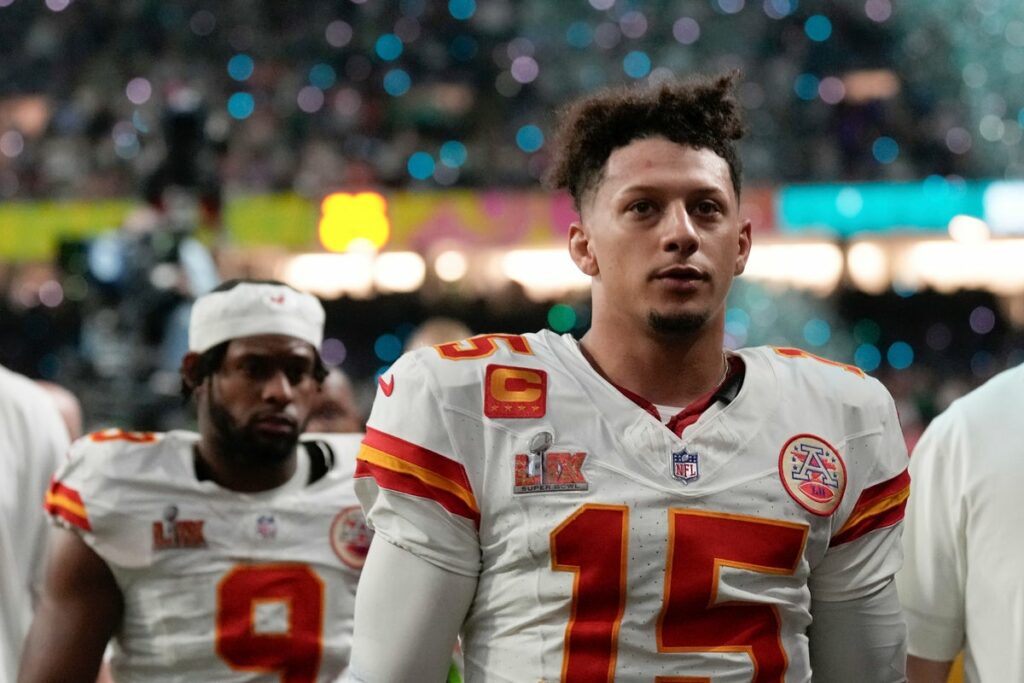 Patrick Mahomes accepts responsibility for Super Bowl defeat after failing to ‘play to his standard’