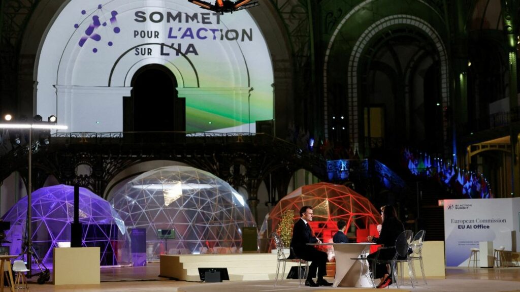 Sommet pour l'action sur l'IA à Paris : suivez la première journée de conférences au Grand Palais