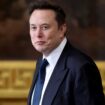 FILE - Elon Musk arrives before the 60th Presidential Inauguration in the Rotunda of the U.S. Capitol in Washington, Monday, Jan. 20, 2025. (Kevin Lamarque/Pool Photo via AP, File)