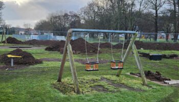 Pictures taken by Councillor Mark Mather (Credit: Mark Mather) from Northumberland County Council, who also sits on Wooler Parish Council. They show WW2 munitions at a playpark under construction in Wooler, Northumberland, which was the site of a Home Guard training ground