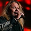 Motley Crue singer Vince Neil performs with the band in Kansas in 2023. Pic: AP