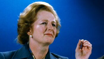 Margaret Thatcher in 1982. Pic: AP