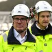 Prime Minister Sir Keir Starmer and Norwegian Prime Minister Jonas Gahr Store tour the Northern Lights CCUS Plant CO2 transport and storage facility in Bergen, during a trip to Norway. Sir Keir Starmer is visiting Norway to announce plans for a green energy deal with the country before attending a defence summit in Estonia on a two-day trip to Northern Europe. Picture date: Monday December 16, 2024. PA Photo. See PA story POLITICS Starmer. Photo credit should read: Leon Neal/PA Wire