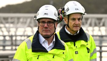 Prime Minister Sir Keir Starmer and Norwegian Prime Minister Jonas Gahr Store tour the Northern Lights CCUS Plant CO2 transport and storage facility in Bergen, during a trip to Norway. Sir Keir Starmer is visiting Norway to announce plans for a green energy deal with the country before attending a defence summit in Estonia on a two-day trip to Northern Europe. Picture date: Monday December 16, 2024. PA Photo. See PA story POLITICS Starmer. Photo credit should read: Leon Neal/PA Wire