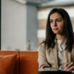 Worried woman preparing for vital meeting