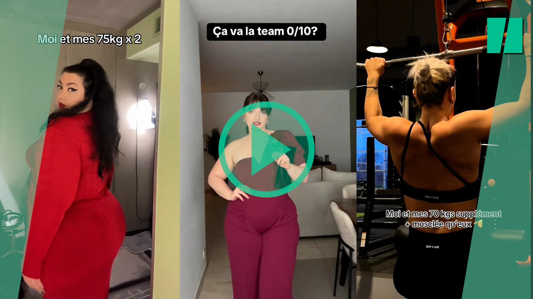 « 70 kilos et plus musclée qu’eux » : sur TikTok, elles se moquent de la grossophobie décomplexée