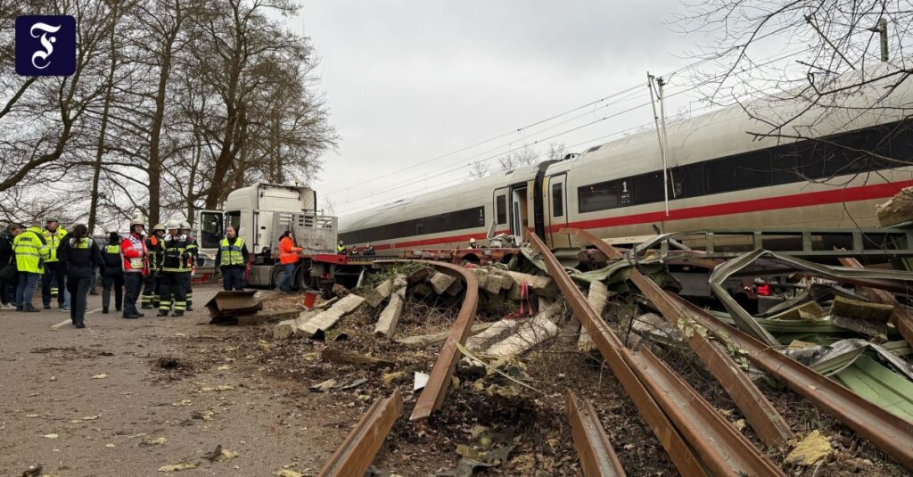 Hamburg: Ein Toter nach ICE-Unfall