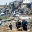 Palästinenser im Norden des Gazastreifens