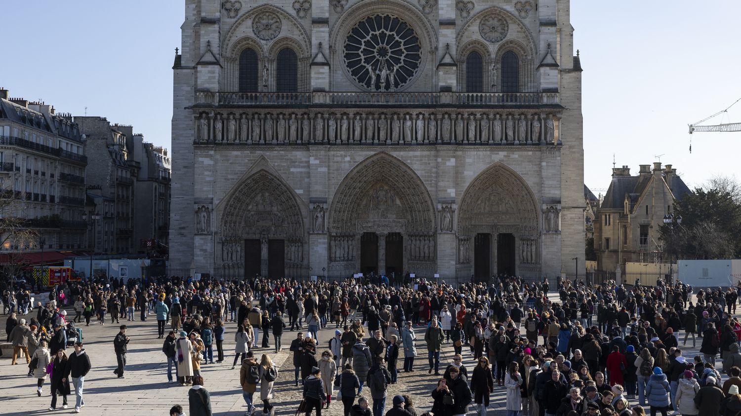 Réouverture de Notre-Dame de Paris : la cathédrale a franchi le cap des 1,6 million de visiteurs depuis le mois de décembre