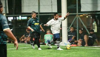 À Singapour, un championnat de football où le but est de perdre du poids