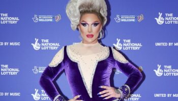 The Vivienne attending the National Lottery's Big Eurovision Welcome Party in Liverpool in 2023. Pic: PA