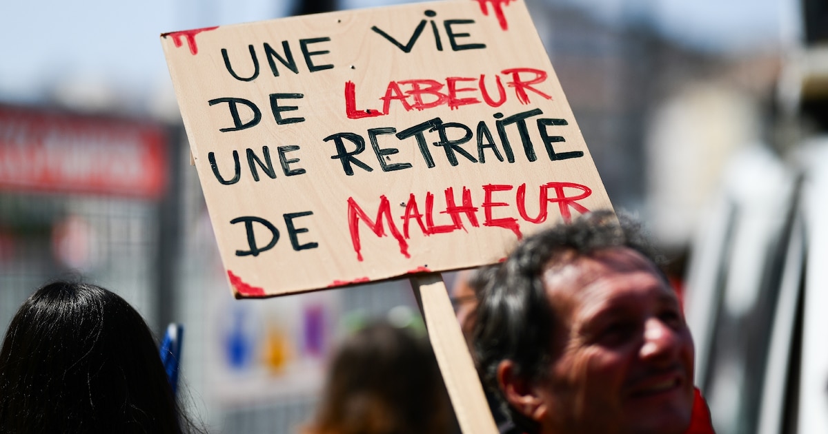 Manifestation contre la réforme des retraites, le 6 juin 2023 à Marseille