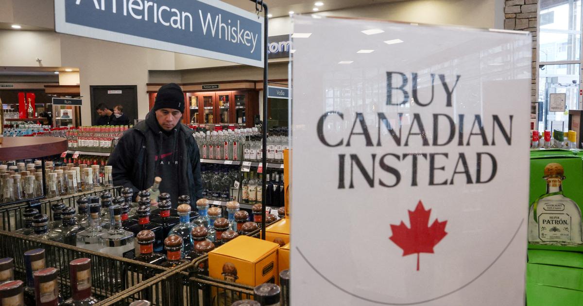 Au Canada, le boycott des produits américains a le vent en poupe