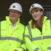 Prime Minister Sir Keir Starmer and Deputy Prime Minister Angela Rayner during a visit to a construction site in Cambridge, as the government announces major planning reforms to get Britain building. Pic: PA