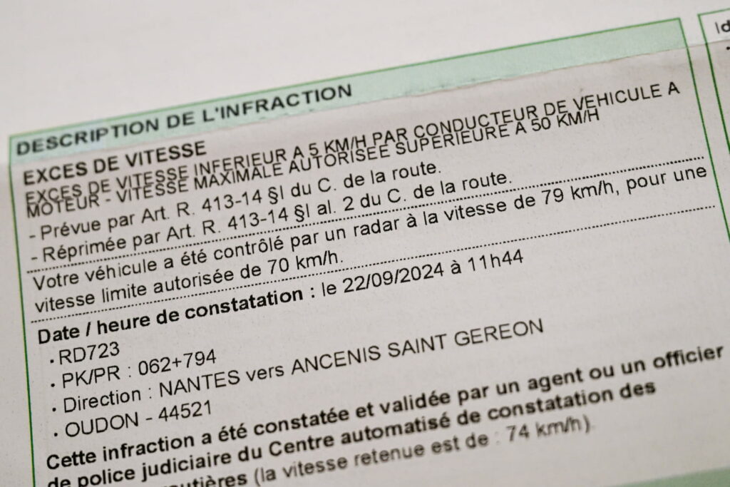 C'est l'erreur à ne surtout pas faire quand on reçoit un PV pour excès de vitesse – elle peut vous coûter le permis de conduire