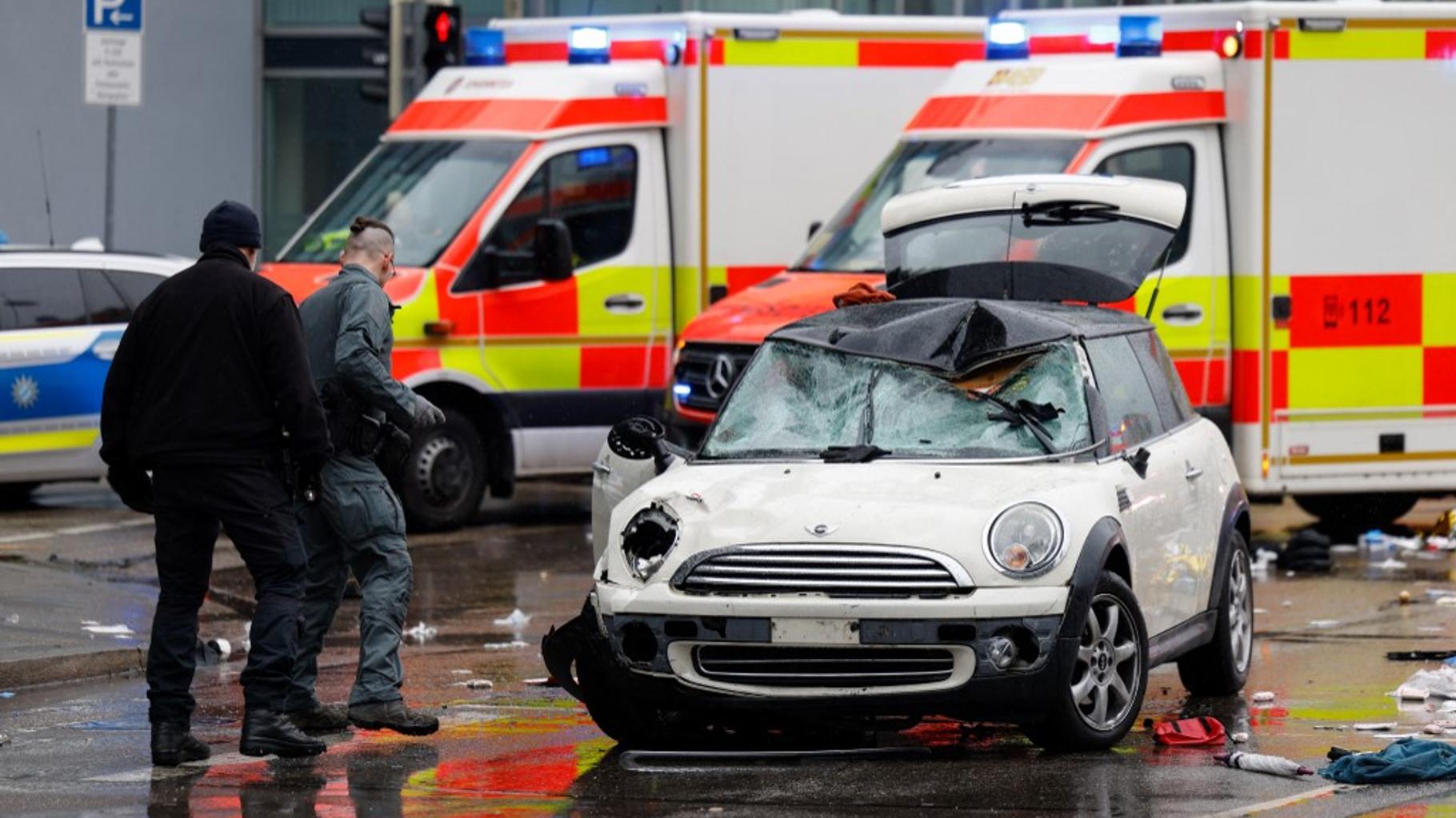 En Allemagne, une voiture percute des manifestants à Munich, le bilan monte à 20 blessés