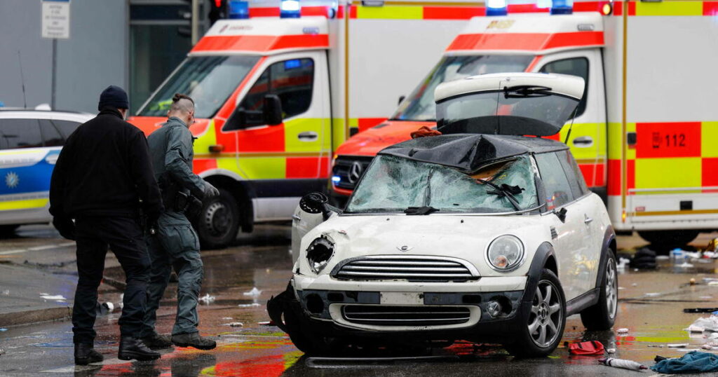 Munich : une voiture percute un rassemblement, au moins 20 blessés