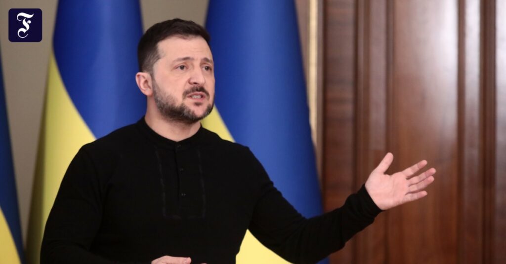 Ukraine-Liveblog:  Selenskyj fordert Abstimmung mit den USA vor Verhandlungen