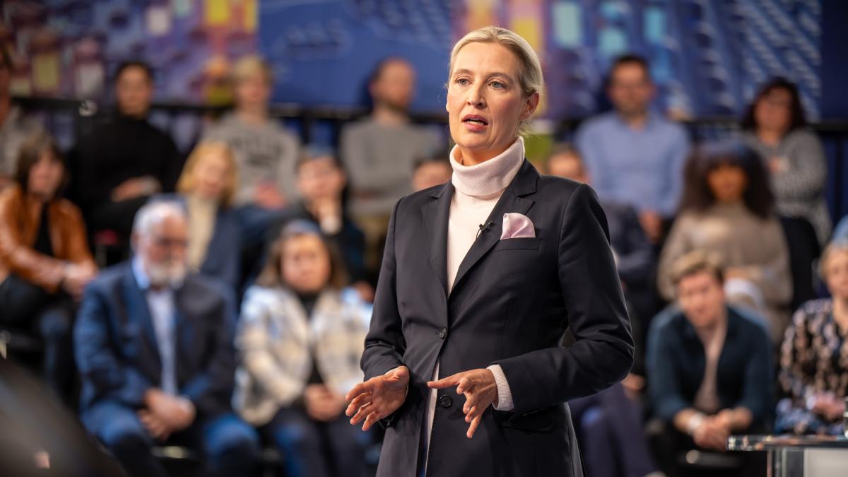 „Ich habe den Eindruck, Sie hören mir nicht zu“ – Weidel legt sich mit Zuschauer an