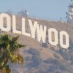 The Hollywood Sign is seen in Los Angeles. Pic: AP