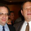 (L-R) Harvey Weinstein and his younger brother Bob pictured in 2003. Pic: AP