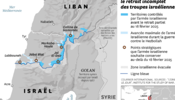 Israël se retire du sud du Liban, mais y maintient “temporairement” une présence “stratégique”