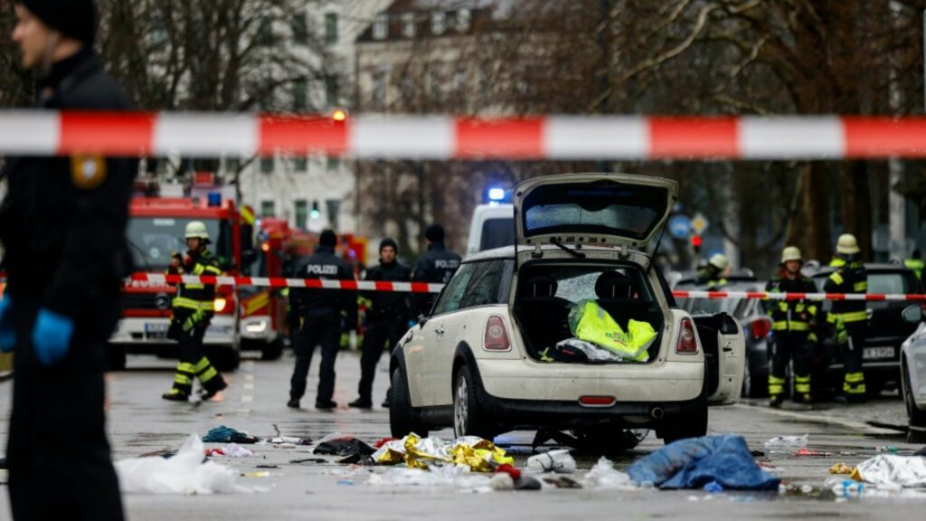 Auto des Verdächtigen am Tatort