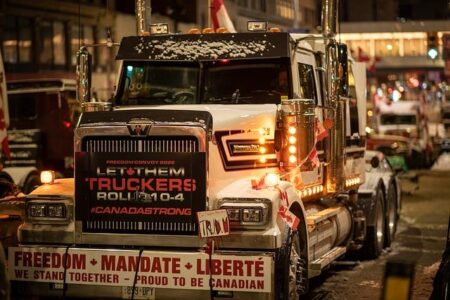 Freedom Convoy: Canada trucker protests organiser gets three-months house arrest – BBC.com