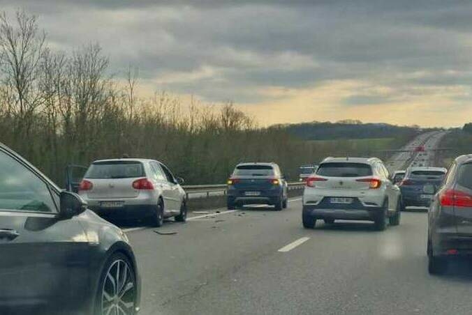 Accident à la frontière: Bouchon sur l'A3 jusqu'à Berchem