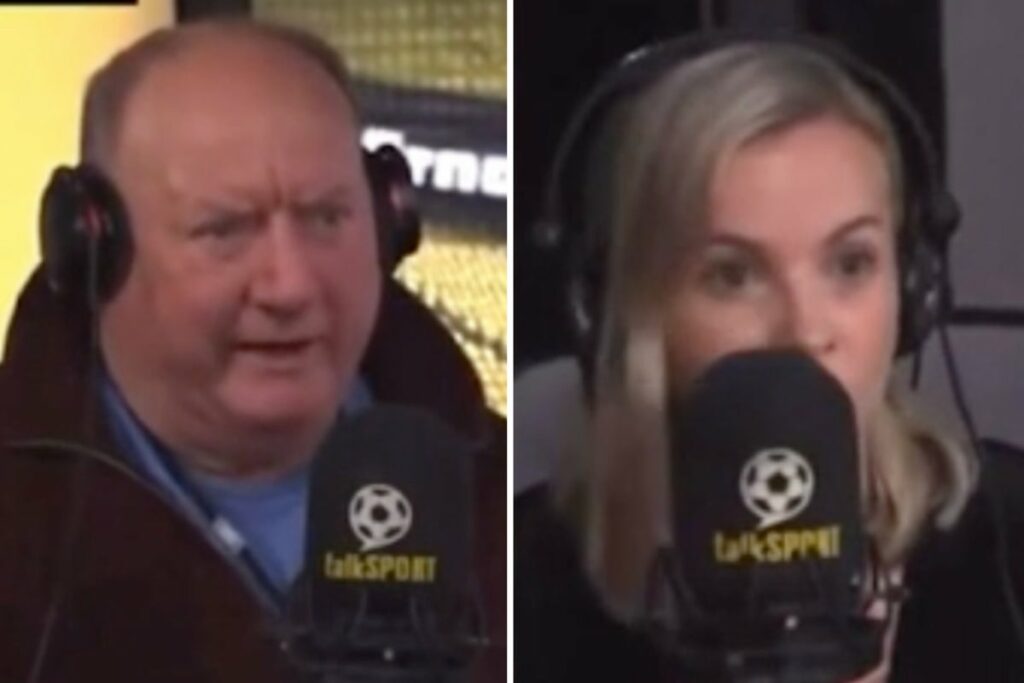 Alan Brazil branded ‘dinosaur’ by talkSport co-host in live argument about women’s football