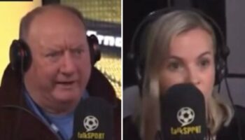 Alan Brazil branded ‘dinosaur’ by talkSport co-host in live argument about women’s football