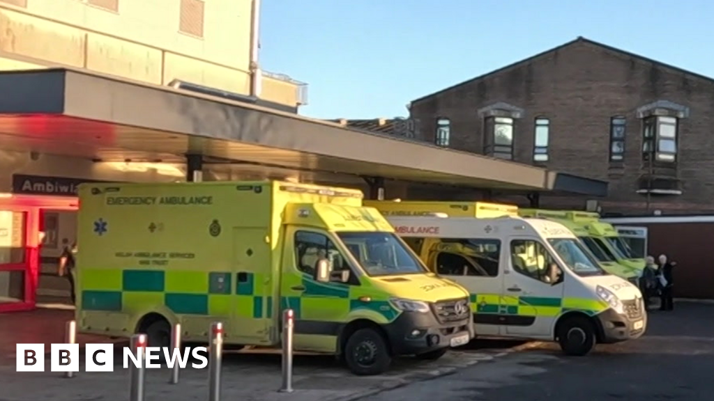 Ambulances waiting two hours on average outside A&E